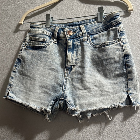 No Boundaries Light Blue Jean Shorts - Picture 1 of 5